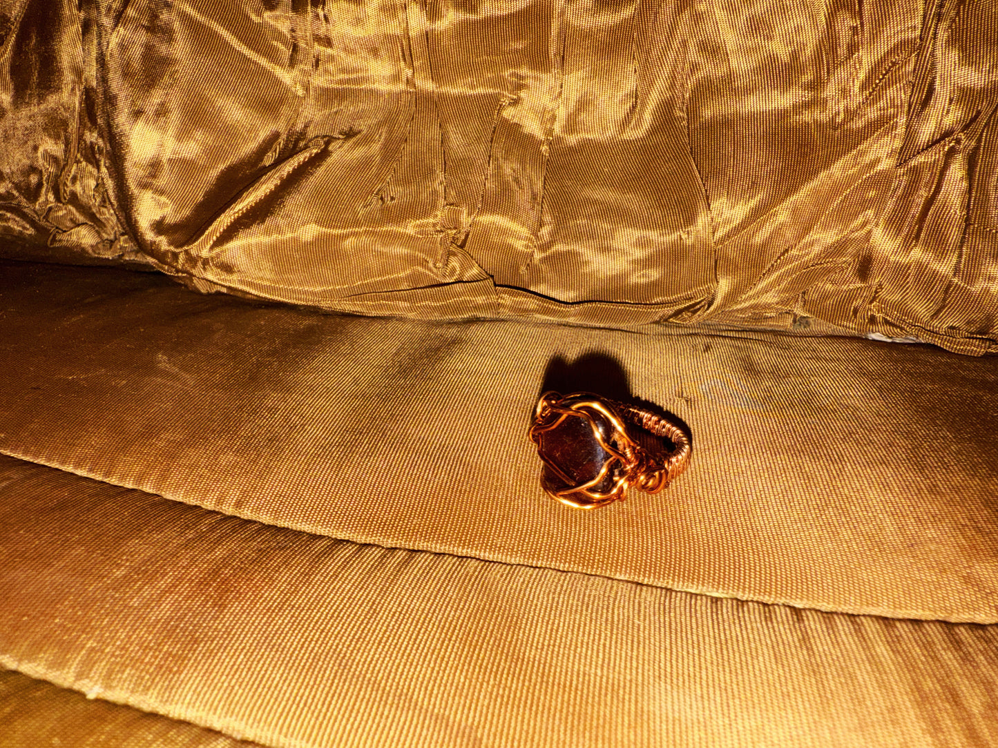 King of Wands – Red Tiger’s Eye Command Ring