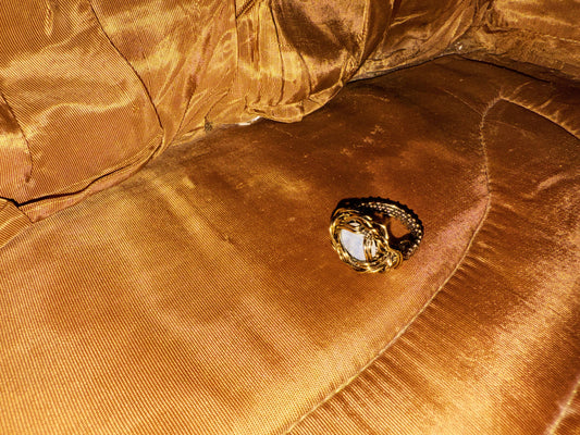 Ace of Cups – Blue Moonstone Vision Ring